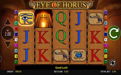 Hier Eye of Horus kostenlos spielen